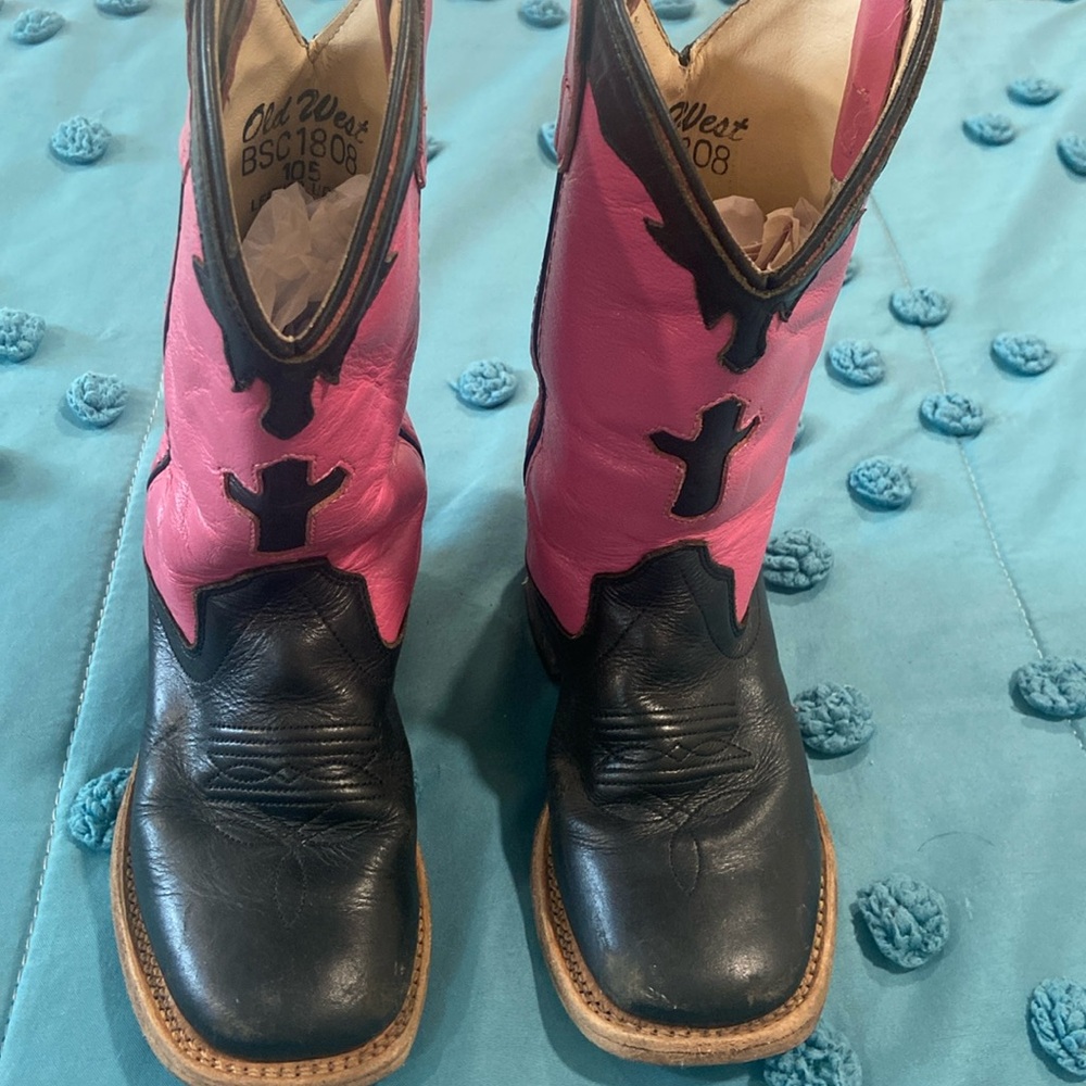 Girls western boots